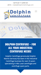 Mobile Screenshot of dolphincentrifuge.com