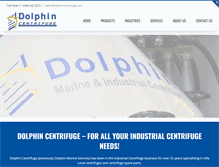 Tablet Screenshot of dolphincentrifuge.com